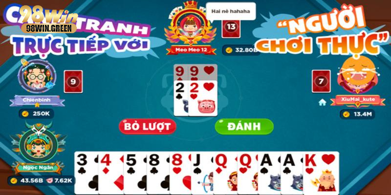 Tiến lên miền Nam - Trò chơi đánh bài đơn giản nhưng hấp dẫn Nắm giữ những lá bài mạnh ở cuối trận