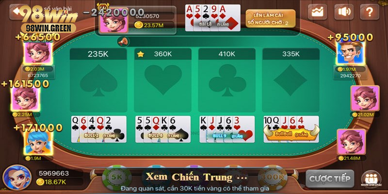 Cách chơi Poker Bull và chiến thuật hiệu quả nên áp dụng Lựa chọn các bàn chơi game phù hợp với ngân sách